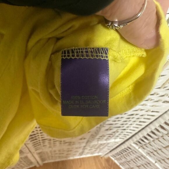 Vurt skater Y2K BIG MOUTH shirt‎ size L euc yellow - Picture 4 of 8